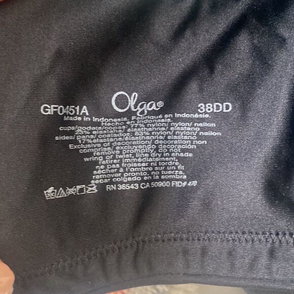 Olga Lace Overlay Bra 38DD - Picture 5 of 5